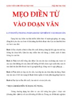 Mẹo điền từ vào đoạn văn -   bùi văn vinh