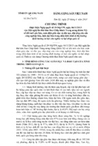 Chuong trinh hanh dong 28cua tinh uy