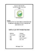 đánh giá công tác chuyển nhượng quyền sử dụng đất tại thị trấn na sầm   huyện văn lãng   tỉnh lạng sơn, giai đoạn 2012   2015