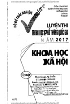 Bộ đề trắc nghiệm luyện thi thpt qg 2017   khoa học xã hội