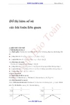 Tuyển tập các dạng toán liên quan khảo sát hàm số,câu hỏi số 1b đề thi đại học