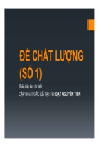 đề chất lượng môn toán có giải chi tiết