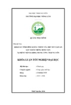 Khảo sát tình hình kháng thuốc của một số vi khuẩn gây nhiễm trùng bệnh viện tại bệnh viện đa khoa trung ương thái nguyên