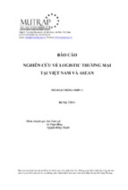 NGHIÊN CỨU VỀ LOGISTIC THƯƠNG MẠI TẠI VIỆT NAM VÀ ASEAN 