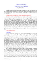 TRÀO LƯU LÃNG MẠN Ở PHƯƠNG TÂY VÀ VIỆT NAM