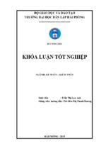 HOÀN THIỆN CÔNG TÁC LẬP VÀ PHÂN TÍCH BẢNG CÂN ĐỐI KẾ TOÁN TẠI CÔNG TY TNHH VÂN LONG