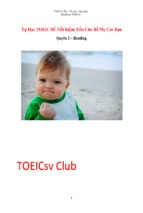 Sách tự học phần đọc toeic