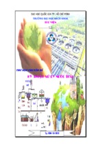 KĨ THUẬT XỬ LÍ NƯỚC THẢI 