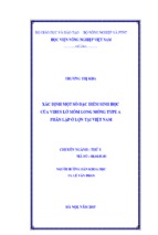 Xác định một số đặc điểm sinh học của virus lở mồm long móng type a phân lập ở lợn tại việt nam