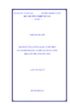 Giải pháp tăng cường quản lý thu thuế các hộ kinh doanh cá thể tại chi cục thuế thị xã từ sơn, tỉnh bắc ninh