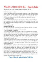 Trọng tâm kiến thức ngữ văn 12 bài người lái đò sông đà (full)