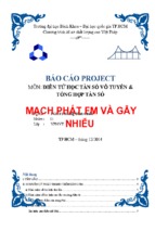 Mạch phát fm và gây nhiễu