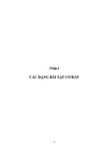 Các dạng bài tập phân tích hoạt động kinh doanh