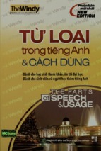 Từ loại trong tiếng anh và cách dùng