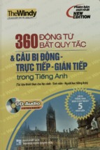 360 động từ bất quy tắc và câu bị động trực tiếp   gián tiếp trong tiếng anh.