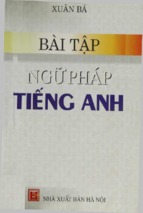 Bài tập ngữ pháp tiếng anh