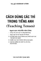 Cách dùng các thì trong tiếng anh