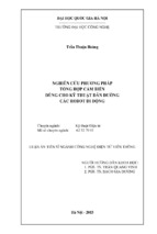 Nghiên cứu phương pháp tổng hợp cảm biến dùng cho kỹ thuật dẫn đường các robot di động