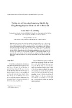 Nghiên cứu mô hình vùng thấm trong thân đê, đập bằng phương pháp điện đa cực cải tiến và ra đa đất