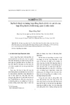 Sự hình thành tư tưởng hợp đồng hành chính và vai trò của hợp đồng hành chính trong quản lý nhà nước