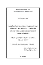 Xây dựng các biểu thức giải tích xác định các mô đun đàn hồi, hằng số đàn hồi của bán dẫn có cấu trúc zns. áp dụng tính số cho gaas trong trường hợp lý tưởng và khuyết tật