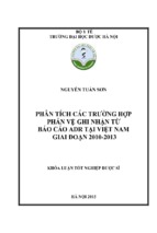 Phân tích các trường hợp phản vệ ghi nhận từ báo cáo adr tại việt nam giai đoạn 2010   2013.encrypted