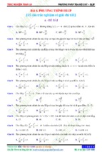 65 câu trắc nghiệm phương trình elip có đáp án (trắc nghiệm toán 10)