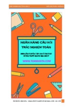 398 câu trắc nghiệm toán ôn thi thpt quốc gia 2017