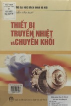 Thiết bị truyền nhiệt và chuyển khối  nguyễn văn may