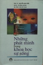 Những phát minh trong khoa học sự sống  nguyễn như hiền, lê đình lương, đái duy ban