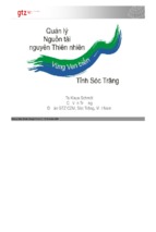 Quản lý nguồn tài nguyên sóc trăng
