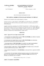 Resolution no. 272016qh14 dated november 11, 2016, on state budget estimates of 2016 27_2016_qh14_334547