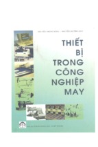 Thiết bị trong công nghiệp may