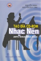 Tạo đĩa cd rom nhạc nén