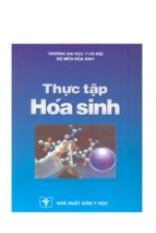 Thực tập hóa sinh