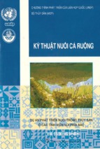 Kỹ thuật nuôi cá ruộng