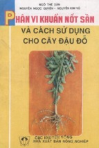 Phân vi khuẩn nốt sần và cách sử dụng cho cây đậu đỗ