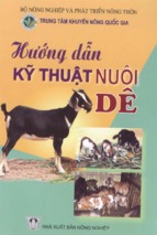 Hướng dẫn kỹ thuật nuôi dê