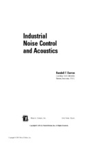 Kiểm soát tiếng ồn cn và âm học   industrial noise control and acoustics