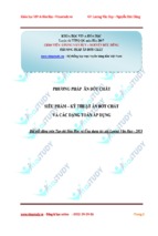 Phương pháp ăn bớt chất trong giải hoá   thầy huy
