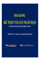 Bài giảng kế toán tài sản ngắn hạn   bài 7 kế toán chi phí sản xuất kinh doanh dở dang