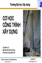 Bài giảng cơ học công trình xây dựng chương 5   trần minh tú