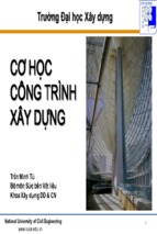 Bài giảng cơ học công trình xây dựng chương 2   trần minh tú