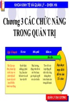 Bài giảng quản lý đại cương chương 3   đh bk hà nội