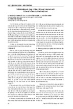 THÍ NGHIỆM VÀ TÍNH TOÁN CÁC ĐẶC TRƯNG NỨT CỦA BÊ TÔNG CƯỜNG ĐỘ CAO