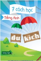 7 cách học tiếng anh du kích