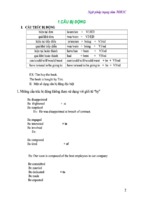 Ngữ pháp trọng tâm toeic