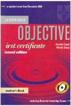 Objective fce 2e student book.