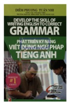 Phát triển kỹ năng viết đúng ngữ pháp tiếng anh diễm phương, tuấn nhi