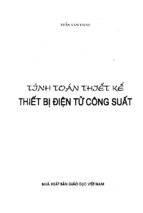 tính toán thiết kế thiết bị điện tử công xuất